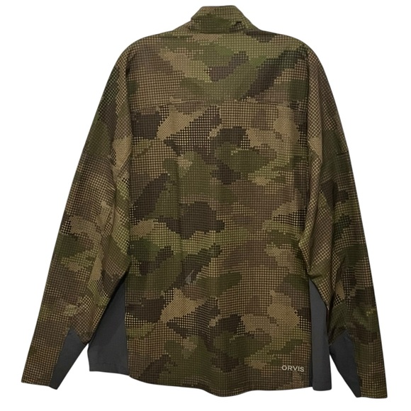 Orvis Pro Jacket Mens Camo Softshell Lightweight Breathability Sz L NWOT - Picture 6 of 13